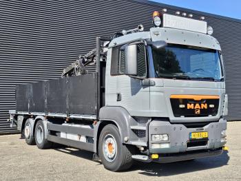 MAN TGS 26.360 / 6X2-4 BL / KENNIS ROLLER CRANE / KRAN